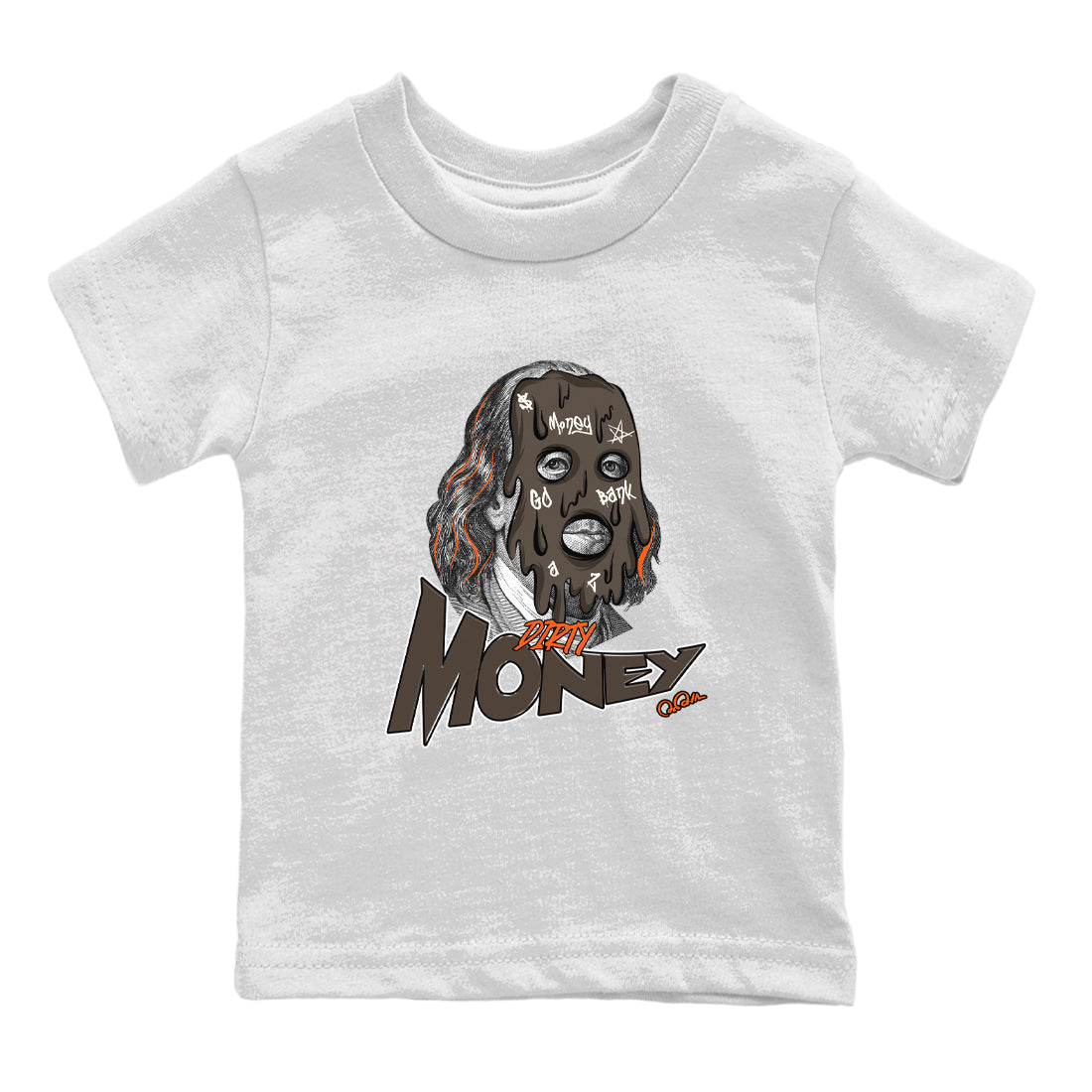 Dunk Red Panda shirt to match jordans Dirty Money sneaker tees Nike Dunk LowRed Panda SNRT Sneaker Release Tees Baby Toddler White 2 T-Shirt