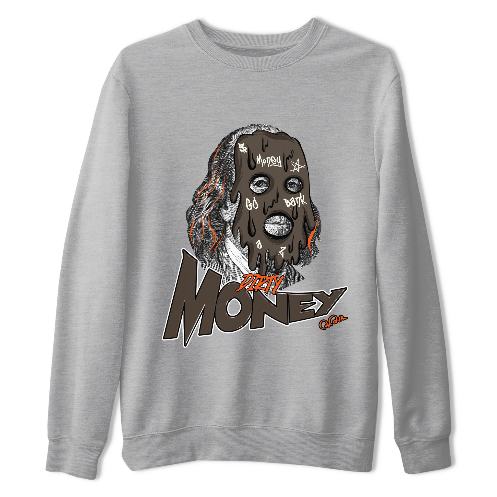Dunk Red Panda shirt to match jordans Dirty Money sneaker tees Nike Dunk LowRed Panda SNRT Sneaker Release Tees Unisex Heather Grey 2 T-Shirt
