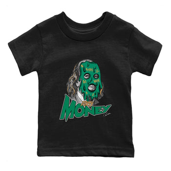 Samba Collegiate Green Gum shirt to match jordans Dirty Money sneaker tees Adidas Green Gum SNRT Sneaker Release Tees Baby Toddler Black 2 T-Shirt