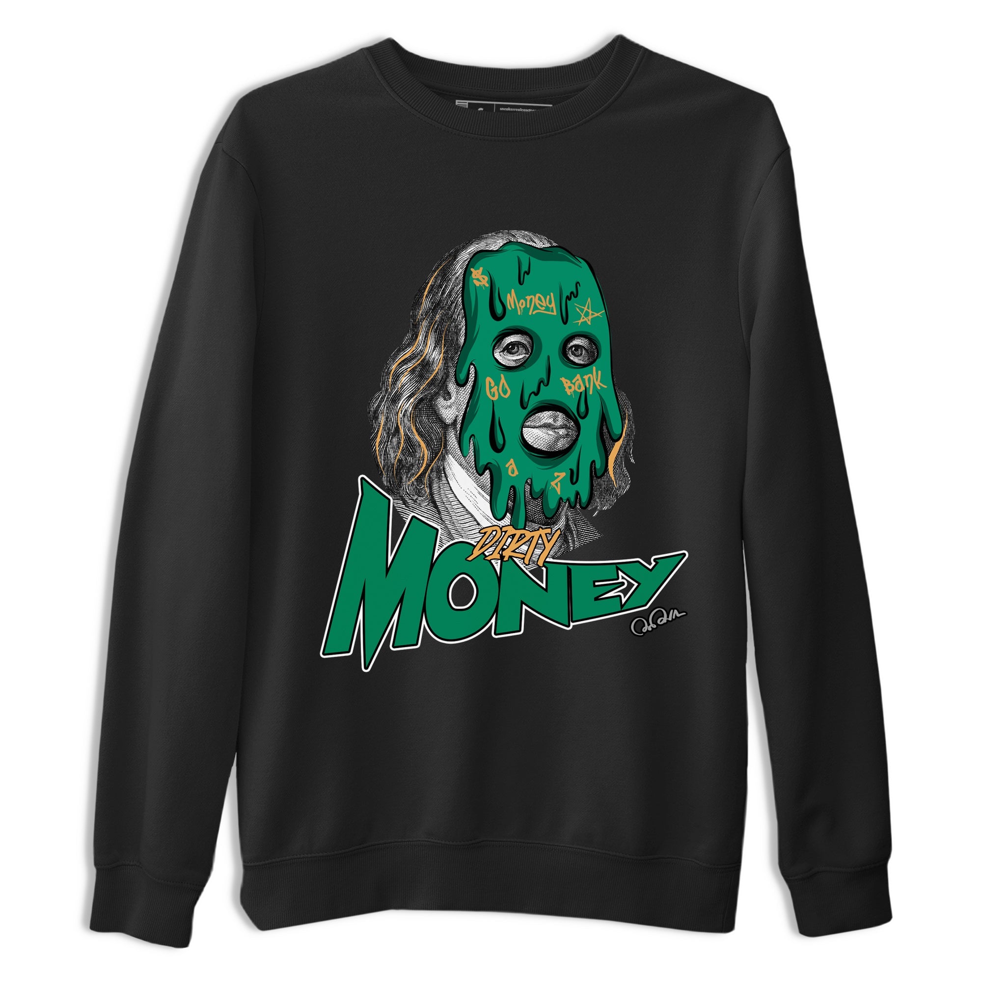 Samba Collegiate Green Gum shirt to match jordans Dirty Money sneaker tees Adidas Green Gum SNRT Sneaker Release Tees Unisex Black 2 T-Shirt