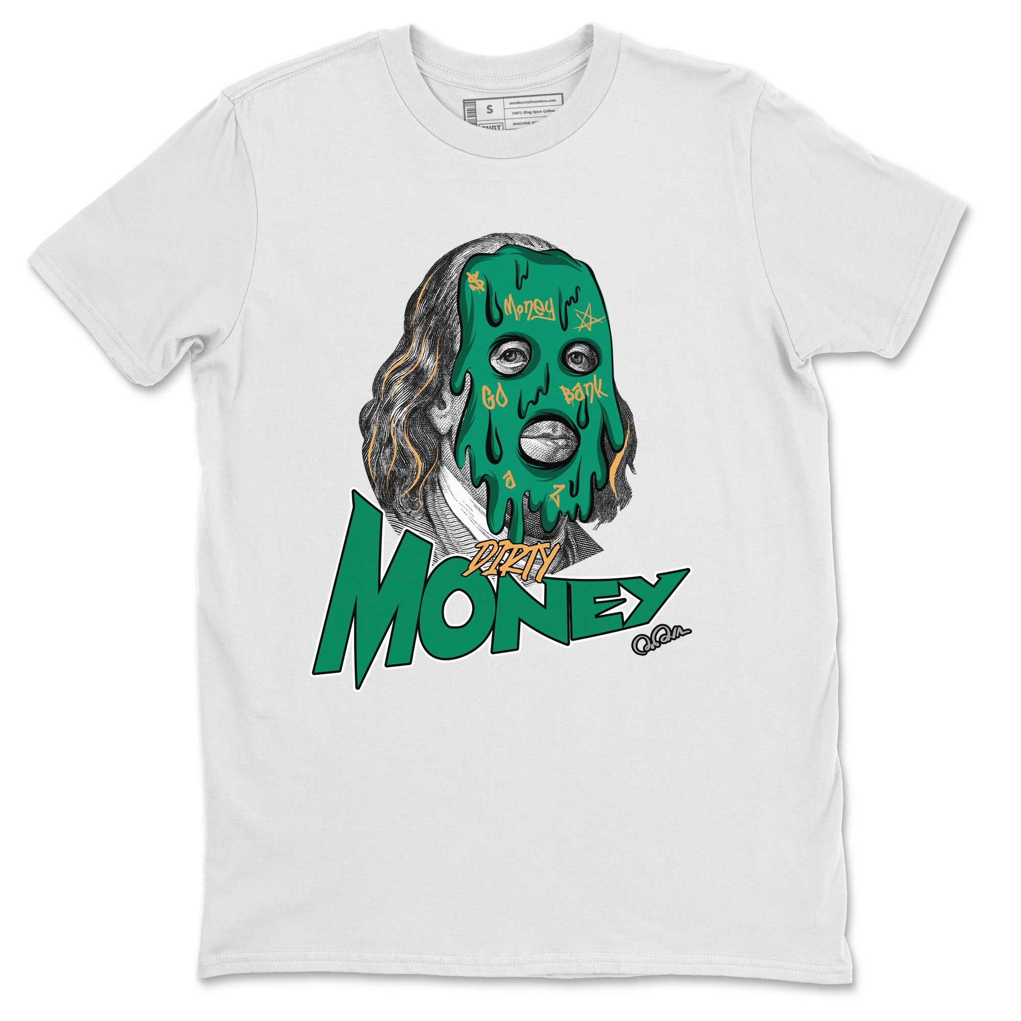 Samba Collegiate Green Gum shirt to match jordans Dirty Money sneaker tees Adidas Green Gum SNRT Sneaker Release Tees Unisex White 2 T-Shirt