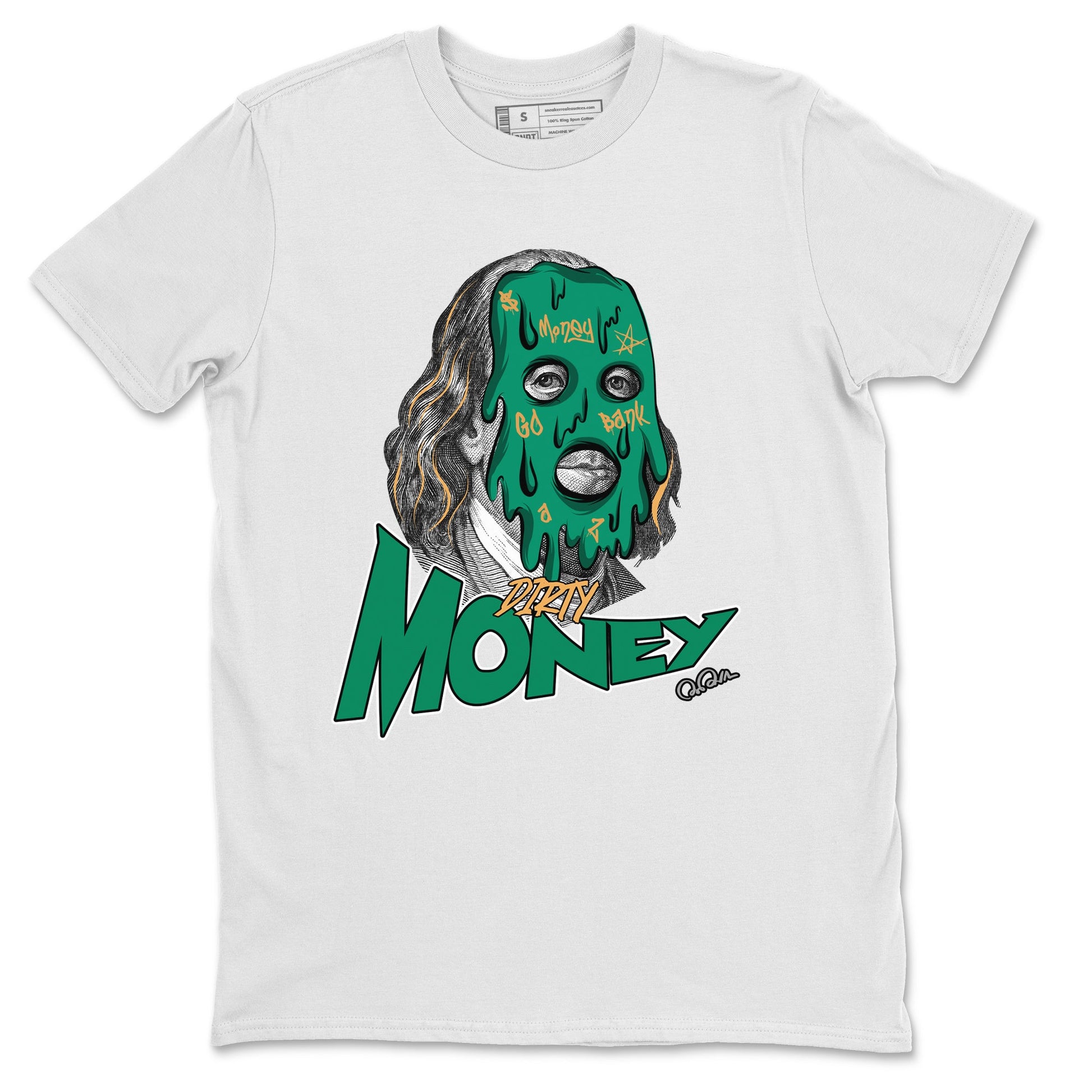 Samba Collegiate Green Gum shirt to match jordans Dirty Money sneaker tees Adidas Green Gum SNRT Sneaker Release Tees Unisex White 2 T-Shirt