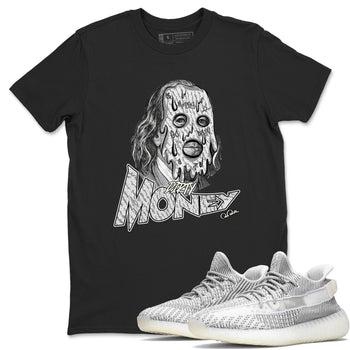 Yeezy 350 Static shirt to match jordans Dirty Money sneaker tees Adidas Yeezy 350 Static SNRT Sneaker Release Tees Unisex Black 1 T-Shirt