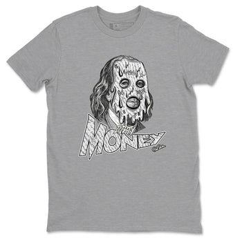 Yeezy 350 Static shirt to match jordans Dirty Money sneaker tees Adidas Yeezy 350 Static SNRT Sneaker Release Tees Unisex Heather Grey 2 T-Shirt