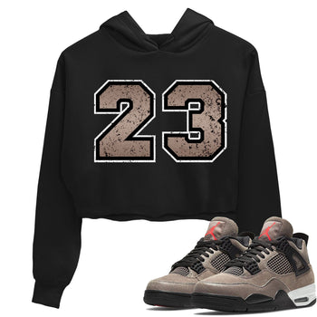 Jordan 4 Taupe Haze Sneaker Match Tees Distressed 23 Sneaker Tees Jordan 4 Taupe Haze Sneaker Release Tees Women's Shirts