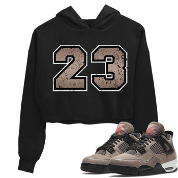 Jordan 4 Taupe Haze Sneaker Match Tees Distressed 23 Sneaker Tees Jordan 4 Taupe Haze Sneaker Release Tees Women's Shirts