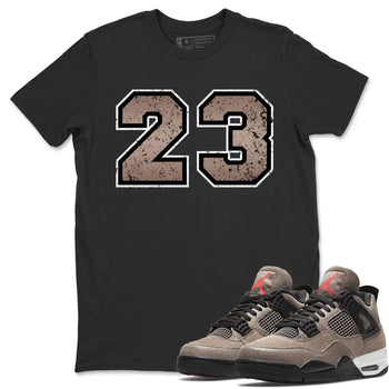 Jordan 4 Taupe Haze Sneaker Match Tees Distressed 23 Sneaker Tees Jordan 4 Taupe Haze Sneaker Release Tees Unisex Shirts