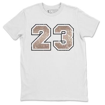 Jordan 4 Taupe Haze Sneaker Match Tees Distressed 23 Sneaker Tees Jordan 4 Taupe Haze Sneaker Release Tees Unisex Shirts