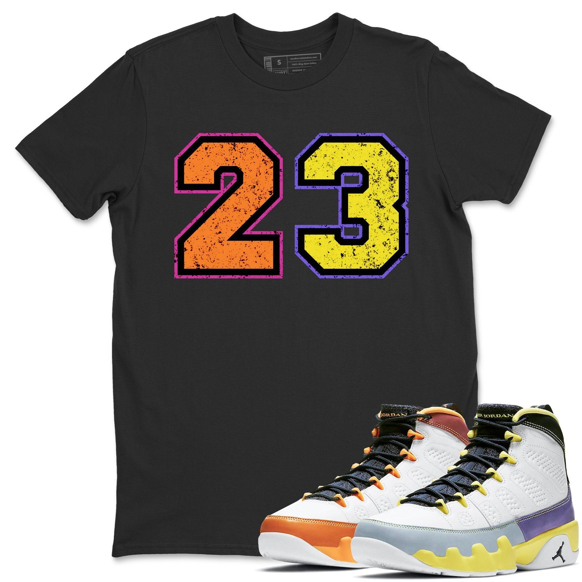 Jordan 9 Change The World Sneaker Match Tees Distressed 23 Sneaker Tees Jordan 9 Change The World Sneaker Release Tees Unisex Shirts