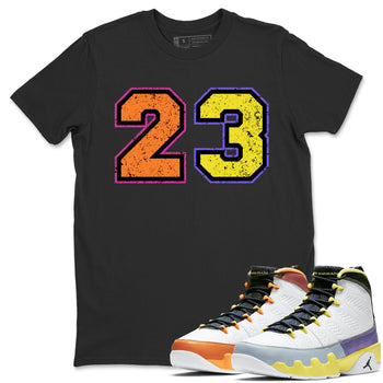 Jordan 9 Change The World Sneaker Match Tees Distressed 23 Sneaker Tees Jordan 9 Change The World Sneaker Release Tees Unisex Shirts