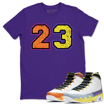 Jordan 9 Change The World Sneaker Match Tees Distressed 23 Sneaker Tees Jordan 9 Change The World Sneaker Release Tees Unisex Shirts