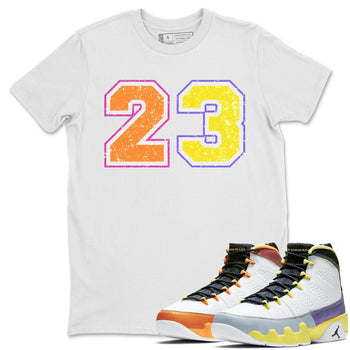 Jordan 9 Change The World Sneaker Match Tees Distressed 23 Sneaker Tees Jordan 9 Change The World Sneaker Release Tees Unisex Shirts