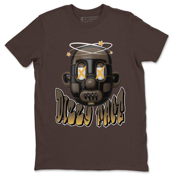 Air Jordan 1 Palomino shirt to match jordans Dizzy Face sneaker tees AJ1 High Palomino SNRT Sneaker Release Tees Unisex Dark Chocolate 2 T-Shirt
