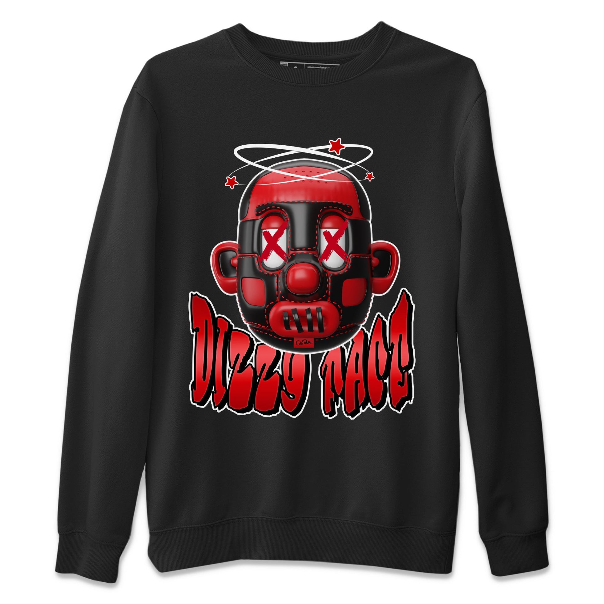Air Jordan 1 Satin Bred Sneaker Match Tees Dizzy Face Sneaker Tees AJ1 Satin Bred Sneaker Release Tees Unisex Shirts Black 2