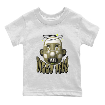 Air Jordan 1 Travis Scott Golf shirt to match jordans Dizzy Face sneaker tees AJ1 lowTravis Scott Golf SNRT Sneaker Release Tees Baby Toddler White 2 T-Shirt