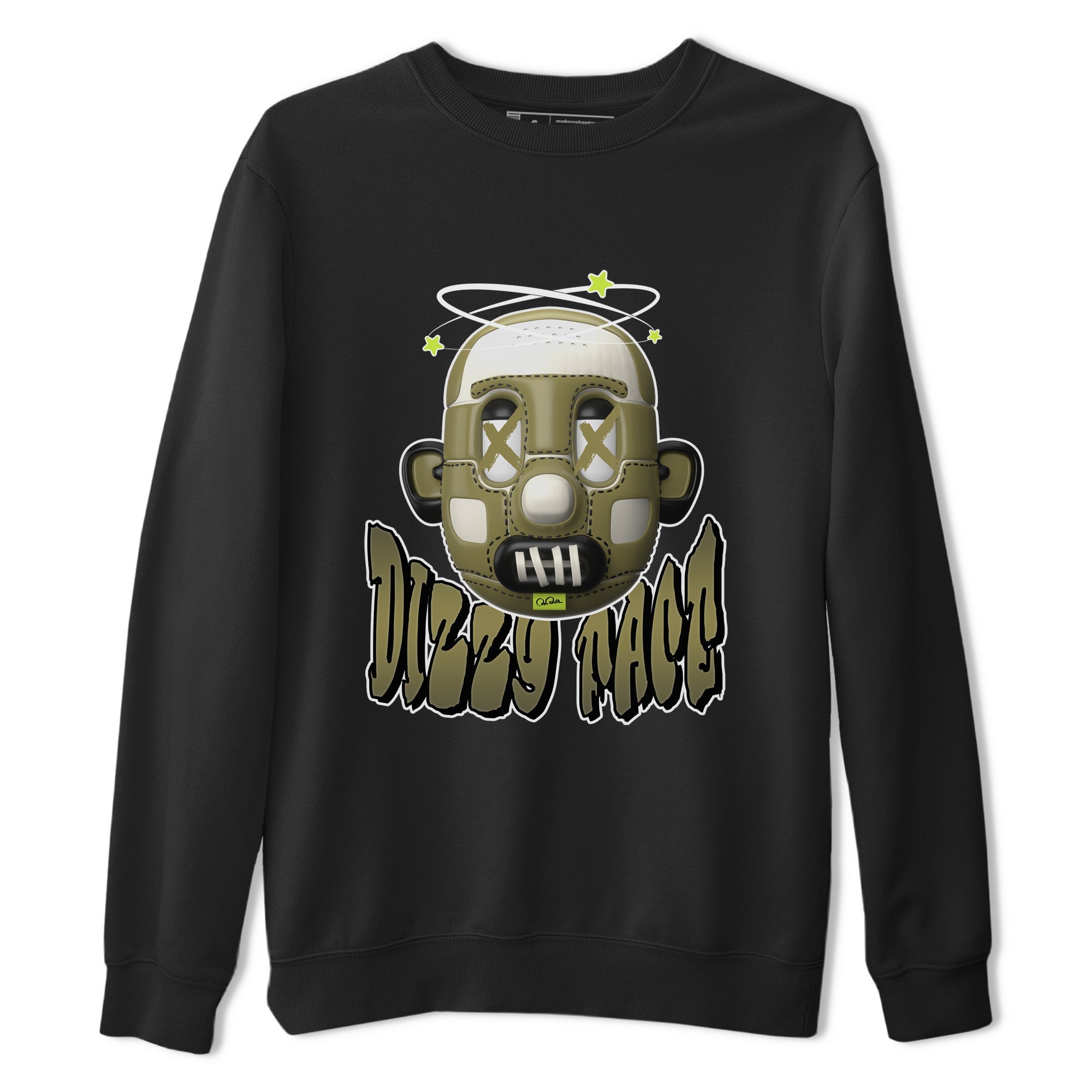 Air Jordan 1 Travis Scott Golf shirt to match jordans Dizzy Face sneaker tees AJ1 lowTravis Scott Golf SNRT Sneaker Release Tees Unisex Black 2 T-Shirt