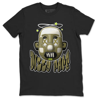 Air Jordan 1 Travis Scott Golf shirt to match jordans Dizzy Face sneaker tees AJ1 lowTravis Scott Golf SNRT Sneaker Release Tees Unisex Black 2 T-Shirt