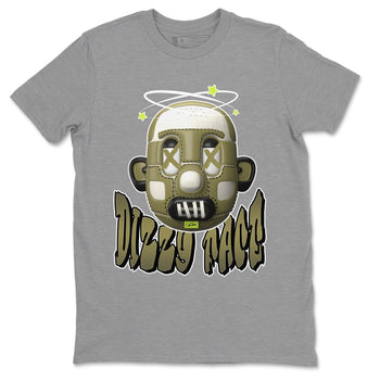 Air Jordan 1 Travis Scott Golf shirt to match jordans Dizzy Face sneaker tees AJ1 lowTravis Scott Golf SNRT Sneaker Release Tees Unisex Heather Grey 2 T-Shirt