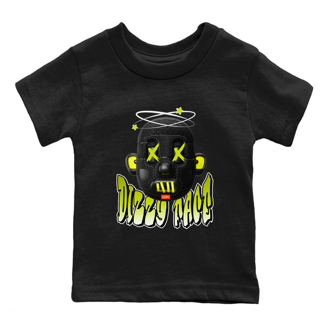 Dunk Mid Premium shirt to match jordans Dizzy Face sneaker tees halloween horror nights Nike Dunk Halloween SNRT Sneaker Release Tees Baby Toddler Black 2 T-Shirt