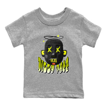 Dunk Mid Premium shirt to match jordans Dizzy Face sneaker tees halloween horror nights Nike Dunk Halloween SNRT Sneaker Release Tees Baby Toddler Heather Grey 2 T-Shirt