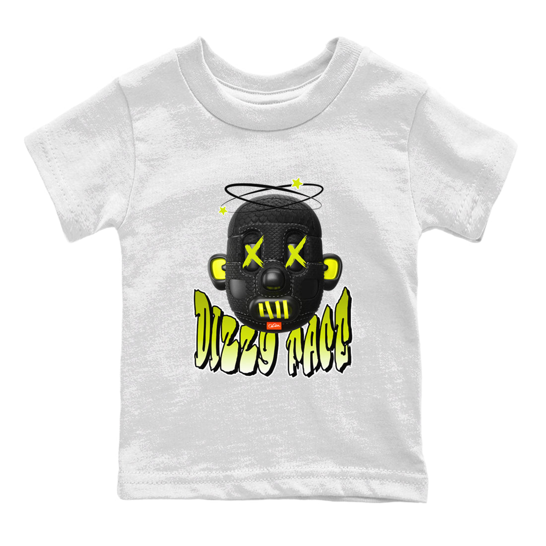 Dunk Mid Premium shirt to match jordans Dizzy Face sneaker tees halloween horror nights Nike Dunk Halloween SNRT Sneaker Release Tees Baby Toddler White 2 T-Shirt