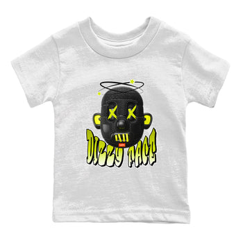 Dunk Mid Premium shirt to match jordans Dizzy Face sneaker tees halloween horror nights Nike Dunk Halloween SNRT Sneaker Release Tees Baby Toddler White 2 T-Shirt