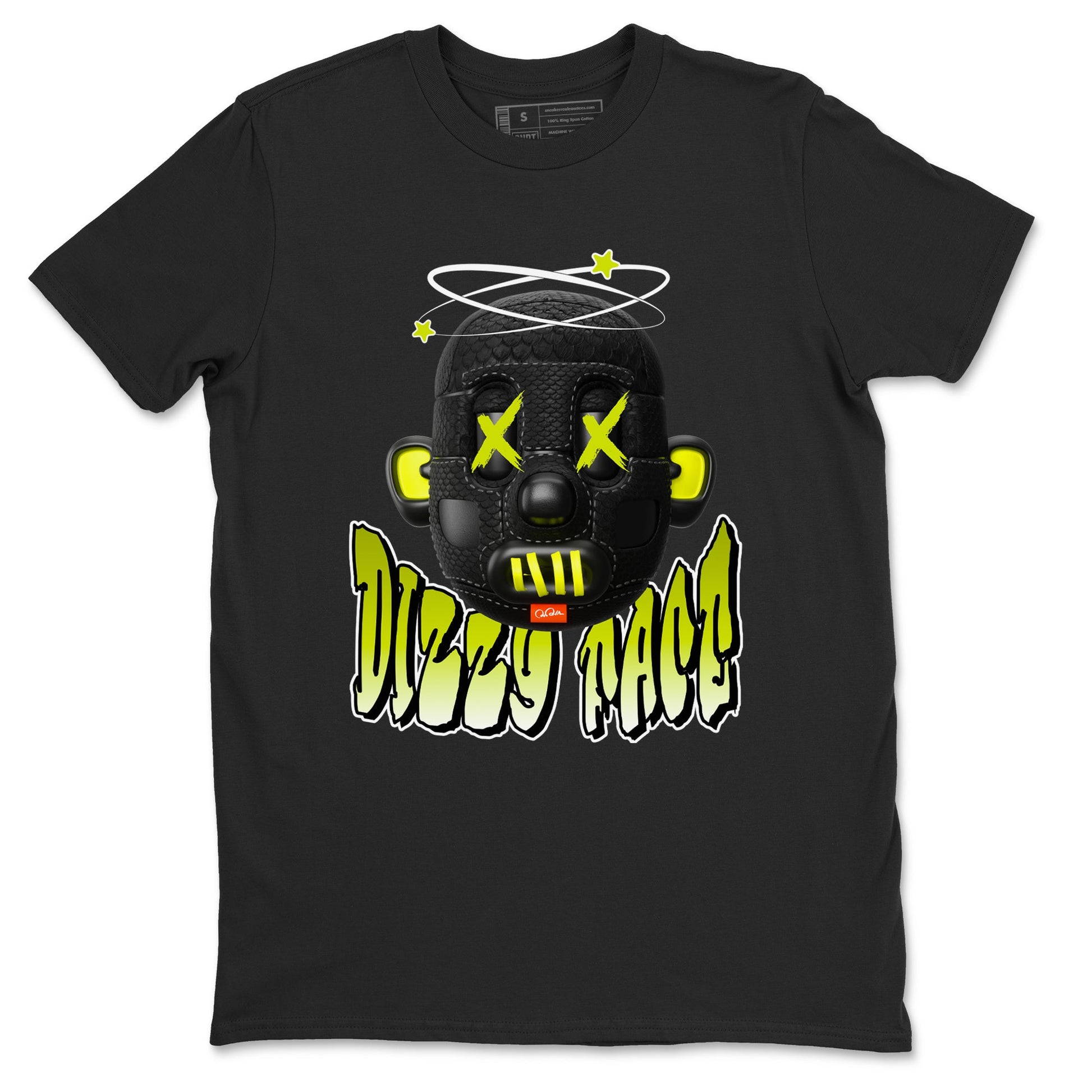 Dunk Mid Premium shirt to match jordans Dizzy Face sneaker tees halloween horror nights Nike Dunk Halloween SNRT Sneaker Release Tees Unisex Black 2 T-Shirt