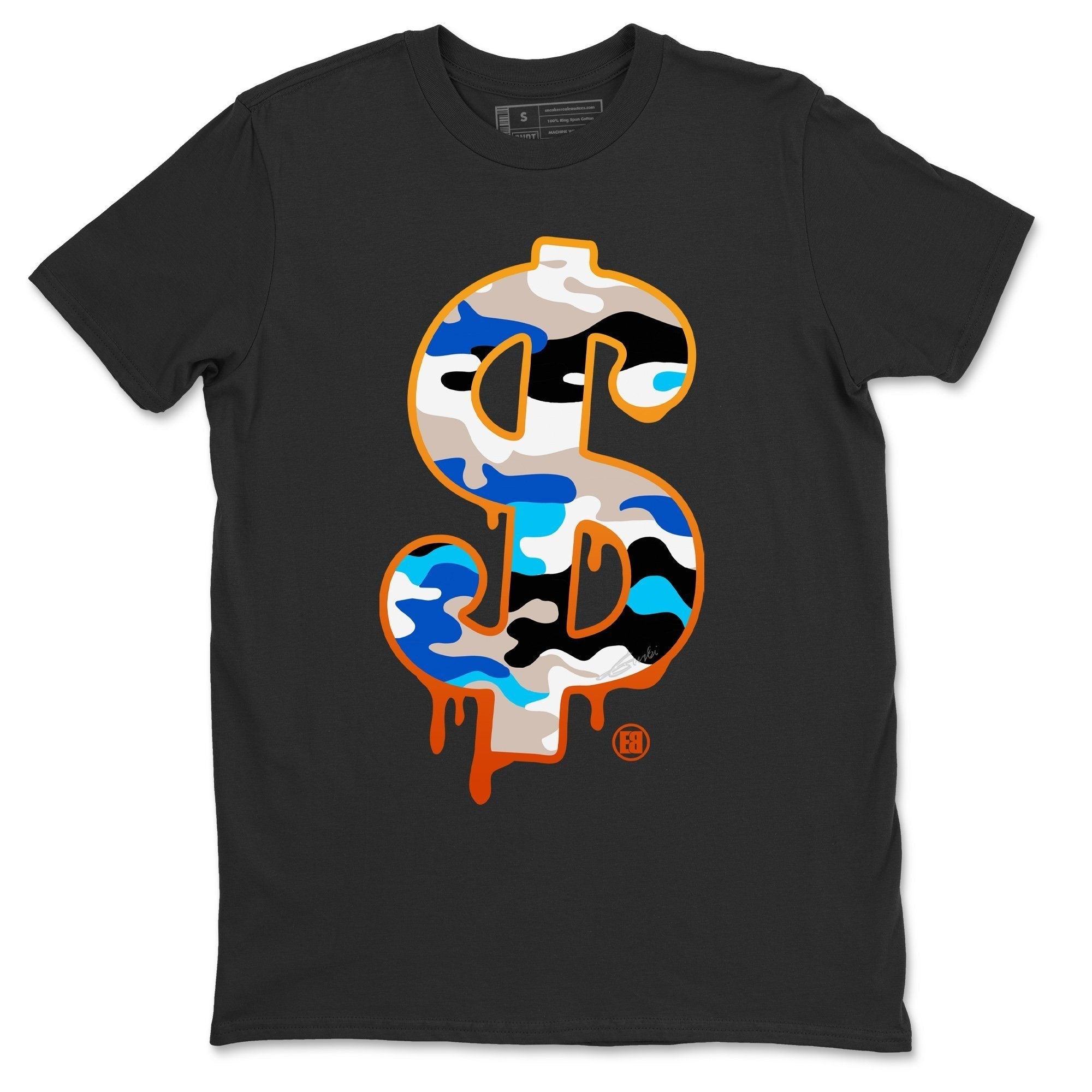 Jordan 1 Prototype Sneaker Match Tees Dollar Camo Sneaker Tees Jordan 1 Prototype Sneaker Release Tees Unisex Shirts