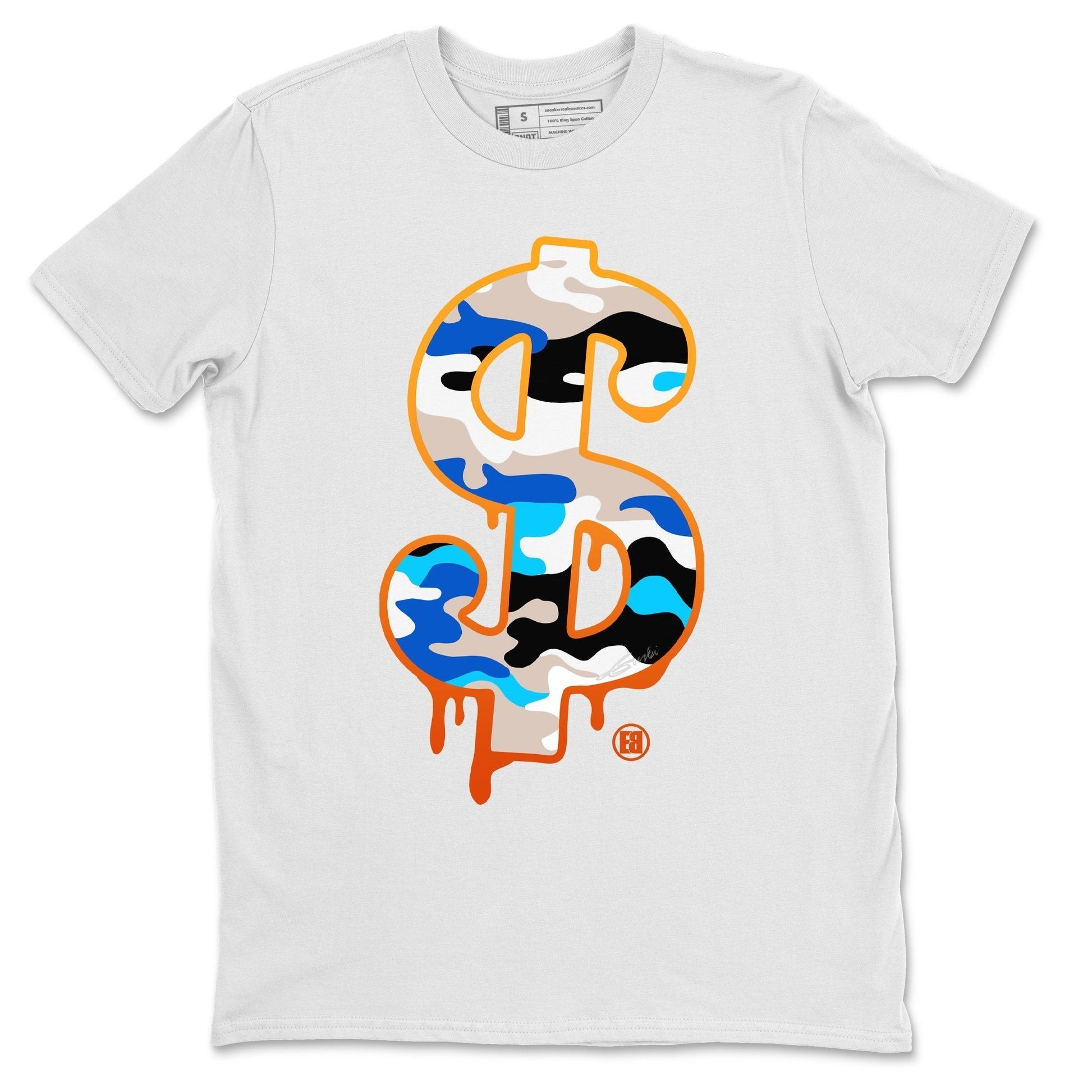 Jordan 1 Prototype Sneaker Match Tees Dollar Camo Sneaker Tees Jordan 1 Prototype Sneaker Release Tees Unisex Shirts