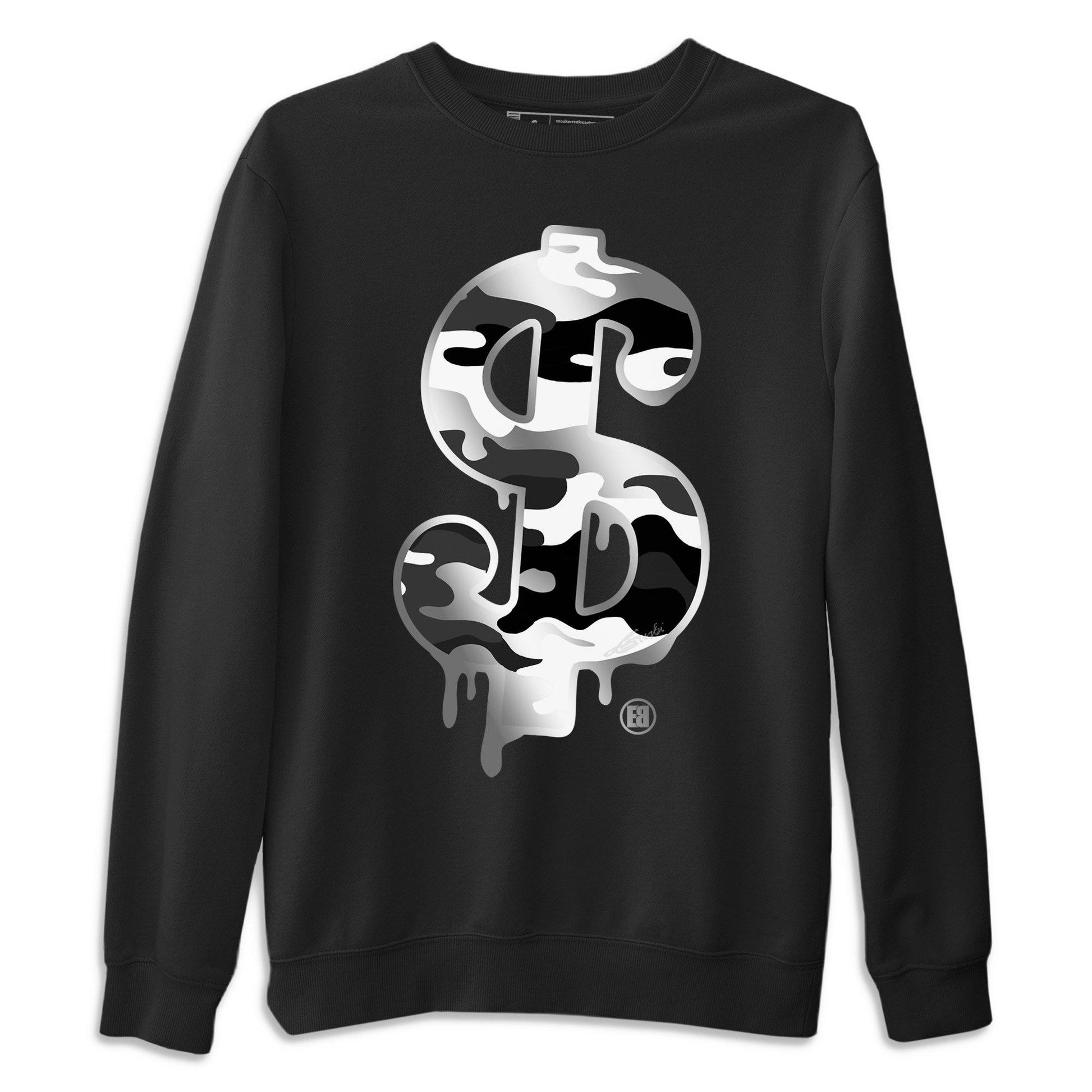Jordan 1 Silver Toe Sneaker Match Tees Dollar Camo Sneaker Tees Jordan 1 Silver Toe Sneaker Release Tees Unisex Shirts