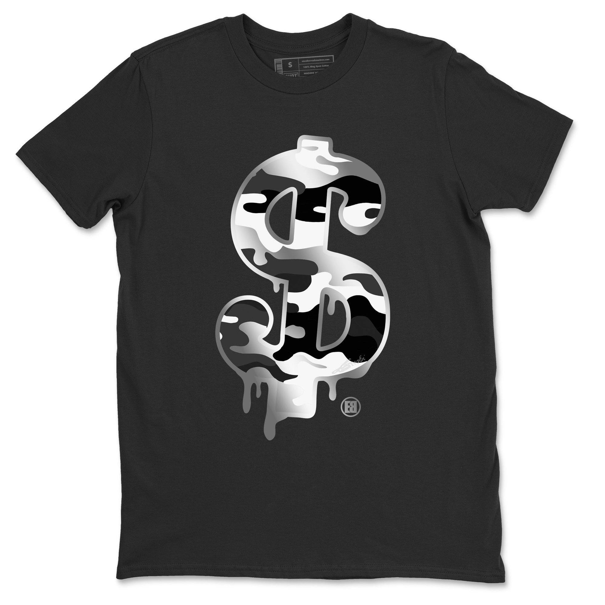 Jordan 1 Silver Toe Sneaker Match Tees Dollar Camo Sneaker Tees Jordan 1 Silver Toe Sneaker Release Tees Unisex Shirts