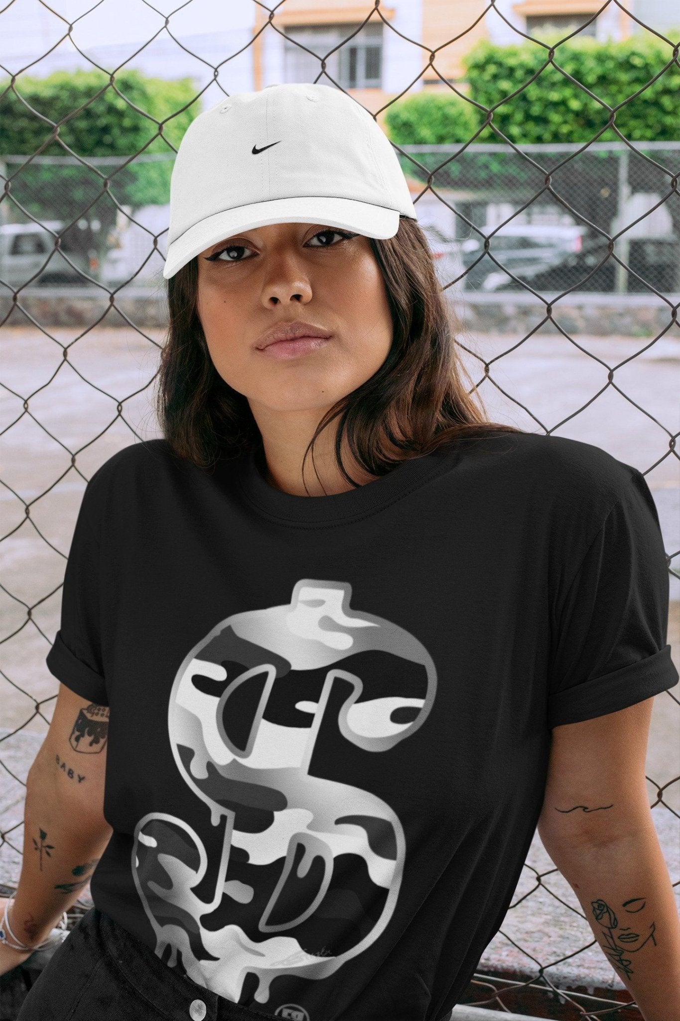 Jordan 1 Silver Toe Sneaker Match Tees Dollar Camo Sneaker Tees Jordan 1 Silver Toe Sneaker Release Tees Unisex Shirts