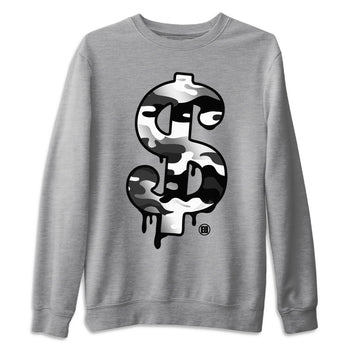 Jordan 1 Silver Toe Sneaker Match Tees Dollar Camo Sneaker Tees Jordan 1 Silver Toe Sneaker Release Tees Unisex Shirts