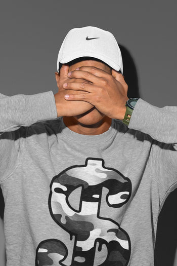 Jordan 1 Silver Toe Sneaker Match Tees Dollar Camo Sneaker Tees Jordan 1 Silver Toe Sneaker Release Tees Unisex Shirts