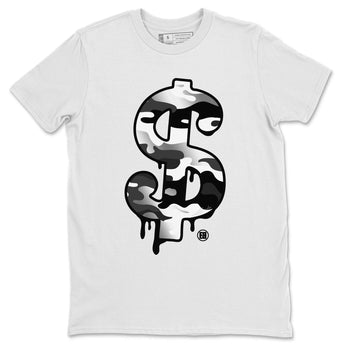 Jordan 1 Silver Toe Sneaker Match Tees Dollar Camo Sneaker Tees Jordan 1 Silver Toe Sneaker Release Tees Unisex Shirts