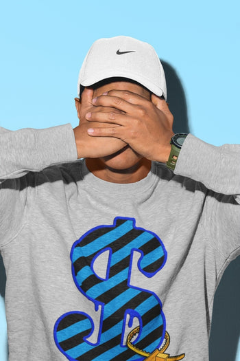 Jordan 2 OFF-WHITE Black Blue Sneaker Match Tees Dollar Camo Sneaker Tees Jordan 2 OFF-WHITE Black Blue Sneaker Release Tees Unisex Shirts