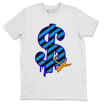Jordan 2 OFF-WHITE Black Blue Sneaker Match Tees Dollar Camo Sneaker Tees Jordan 2 OFF-WHITE Black Blue Sneaker Release Tees Unisex Shirts
