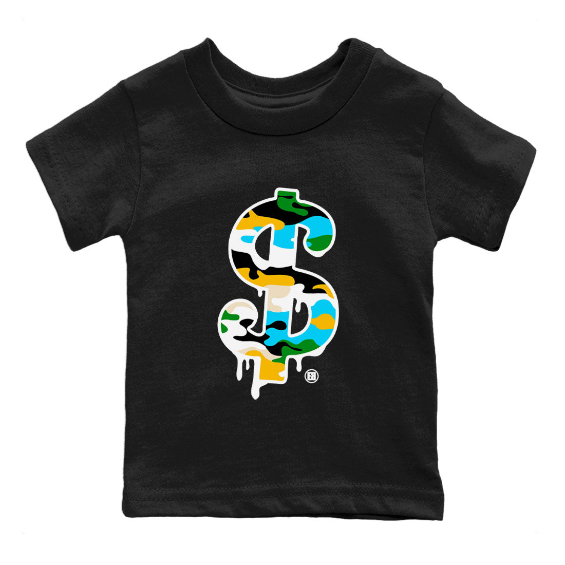 Dunk Chunky Dunky shirt to match jordans Dollar Camo sneaker tees Dunk Low Ben & Jerry's Chunky Dunky SNRT Sneaker Release Tees Baby Toddler Black 2 T-Shirt