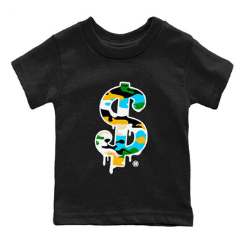 Dunk Chunky Dunky shirt to match jordans Dollar Camo sneaker tees Dunk Low Ben & Jerry's Chunky Dunky SNRT Sneaker Release Tees Baby Toddler Black 2 T-Shirt
