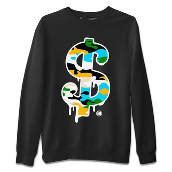 Dunk Chunky Dunky shirt to match jordans Dollar Camo sneaker tees Dunk Low Ben & Jerry's Chunky Dunky SNRT Sneaker Release Tees Unisex Black 2 T-Shirt
