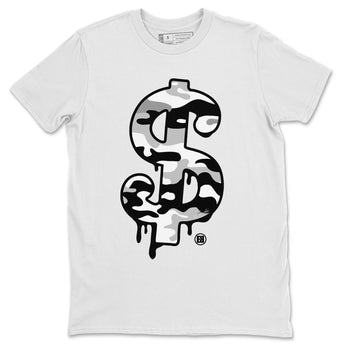 Jordan 4 Military Black Sneaker Match Tees Dollar Camo Sneaker Tees Jordan 4 Military Black Sneaker Release Tees Unisex Shirts