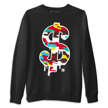 Dunk Free 99 White Sneaker Match Tees Dollar Camo Sneaker Tees Dunk Free 99 White Sneaker Release Tees Unisex Shirts