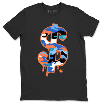 Yeezy 700 Bright Blue Sneaker Match Tees Dollar Camo Sneaker Tees Yeezy 700 Bright Blue Sneaker Release Tees Unisex Shirts