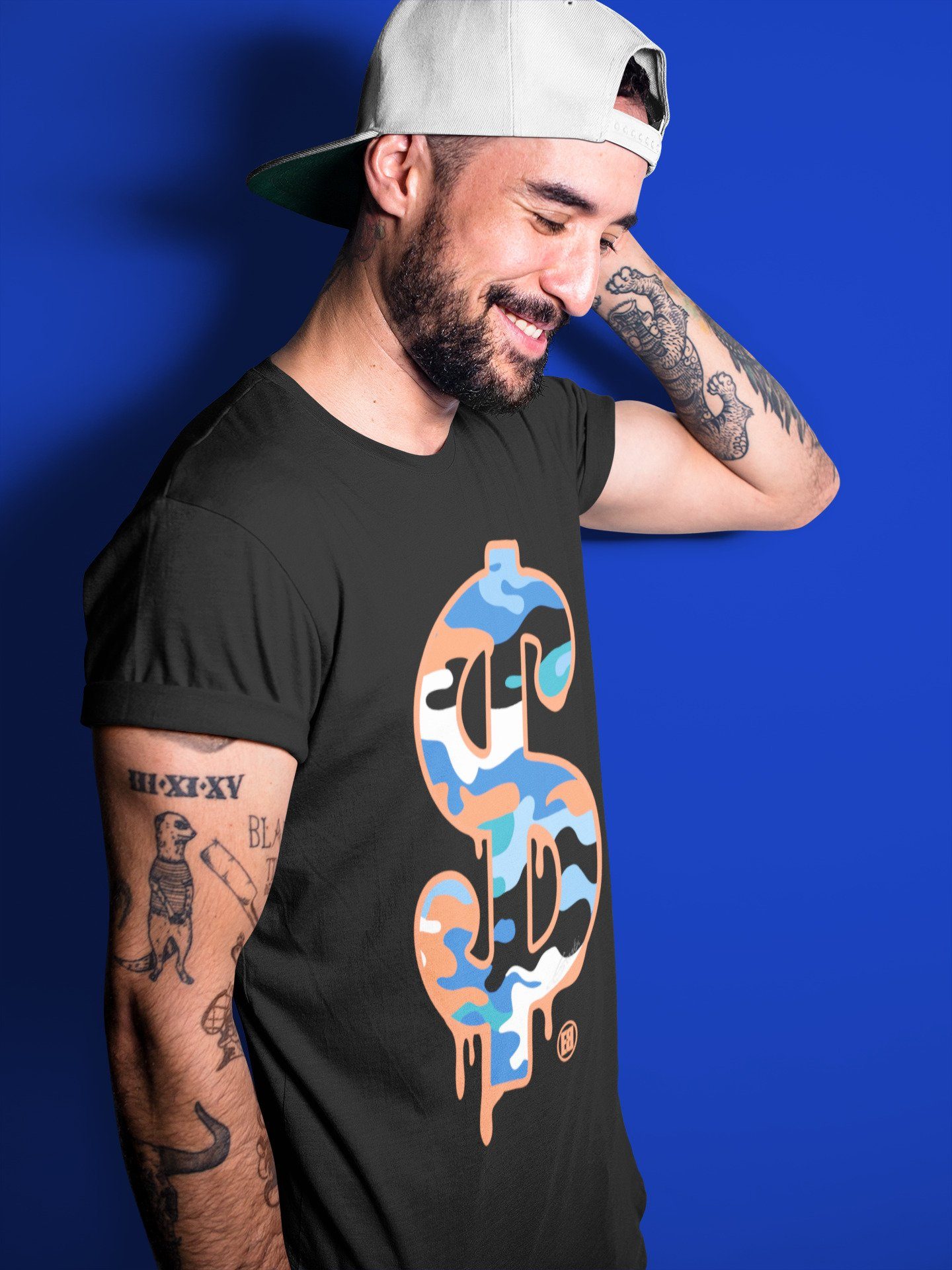 Yeezy 700 Bright Blue Sneaker Match Tees Dollar Camo Sneaker Tees Yeezy 700 Bright Blue Sneaker Release Tees Unisex Shirts