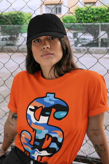 Yeezy 700 Bright Blue Sneaker Match Tees Dollar Camo Sneaker Tees Yeezy 700 Bright Blue Sneaker Release Tees Unisex Shirts