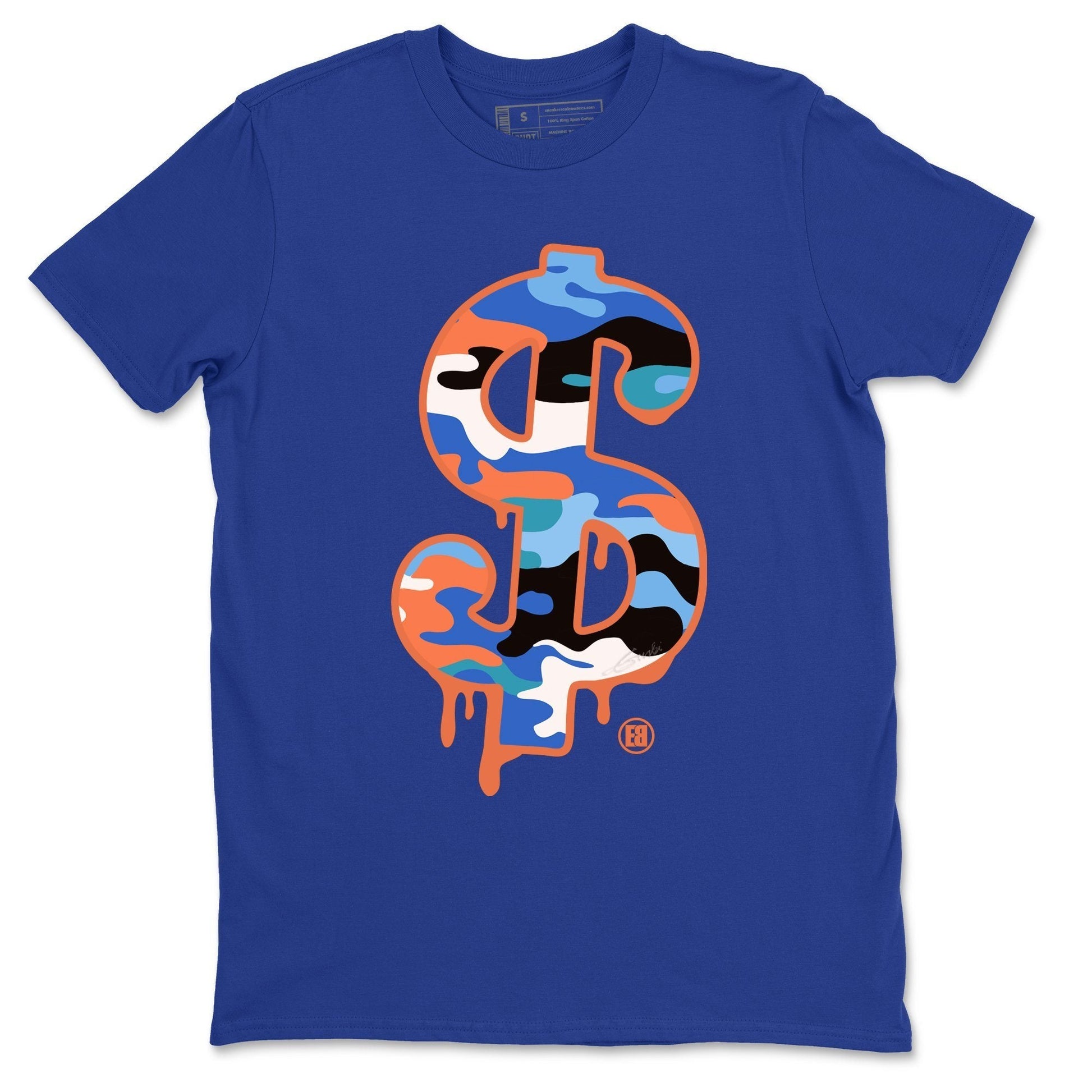 Yeezy 700 Bright Blue Sneaker Match Tees Dollar Camo Sneaker Tees Yeezy 700 Bright Blue Sneaker Release Tees Unisex Shirts