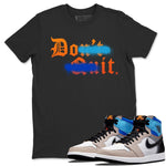 Jordan 1 Prototype Sneaker Match Tees Don't Quit Do It Sneaker Tees Jordan 1 Prototype Sneaker Release Tees Unisex Shirts