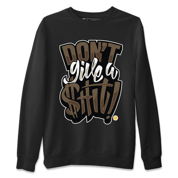 Jordan 1s Palomino shirt to match jordans Don't Give A Shit sneaker tees Air Jordan 1 Palomino SNRT Sneaker Release Tees Unisex Black 2 T-Shirt