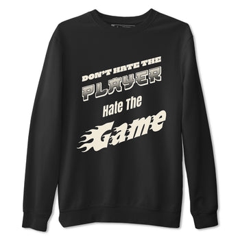 Dunk Cacao Wow shirt to match jordans Don't Hate The Player sneaker tees Dunk Cacao Wow SNRT Sneaker Release Tees Unisex Black 2 T-Shirt