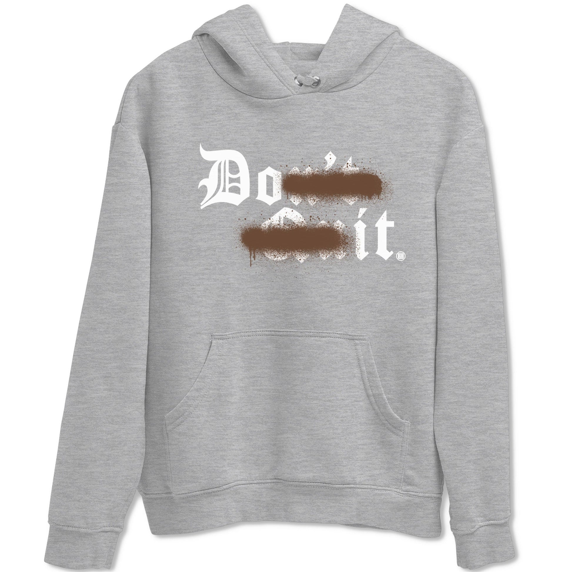 AF1 Chocolate shirt to match jordans Don't Quit Do It sneaker tees Air Force 1 Chocolate SNRT Sneaker Release Tees Cotton Sneaker Tee Heather Grey 2 T-Shirt